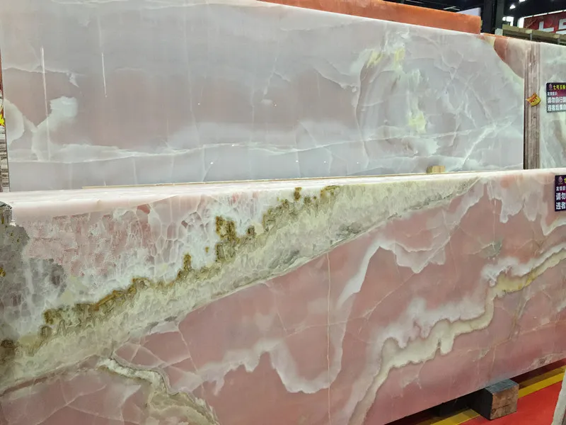 Pink Jade Pink Onyx Marble for Wall and Floor