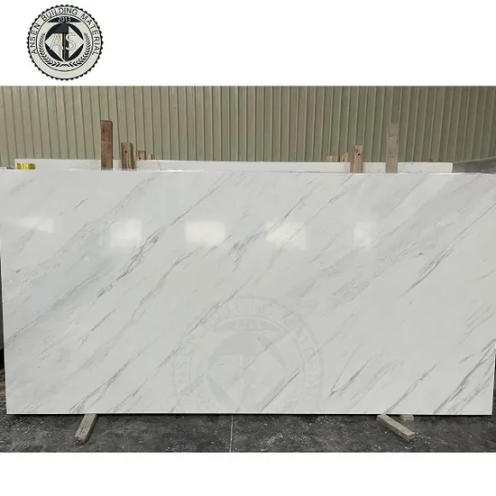 Wholesale Prefab Solid Artificial White Quartz for Kitchen, Counter Top, Vanity Tops